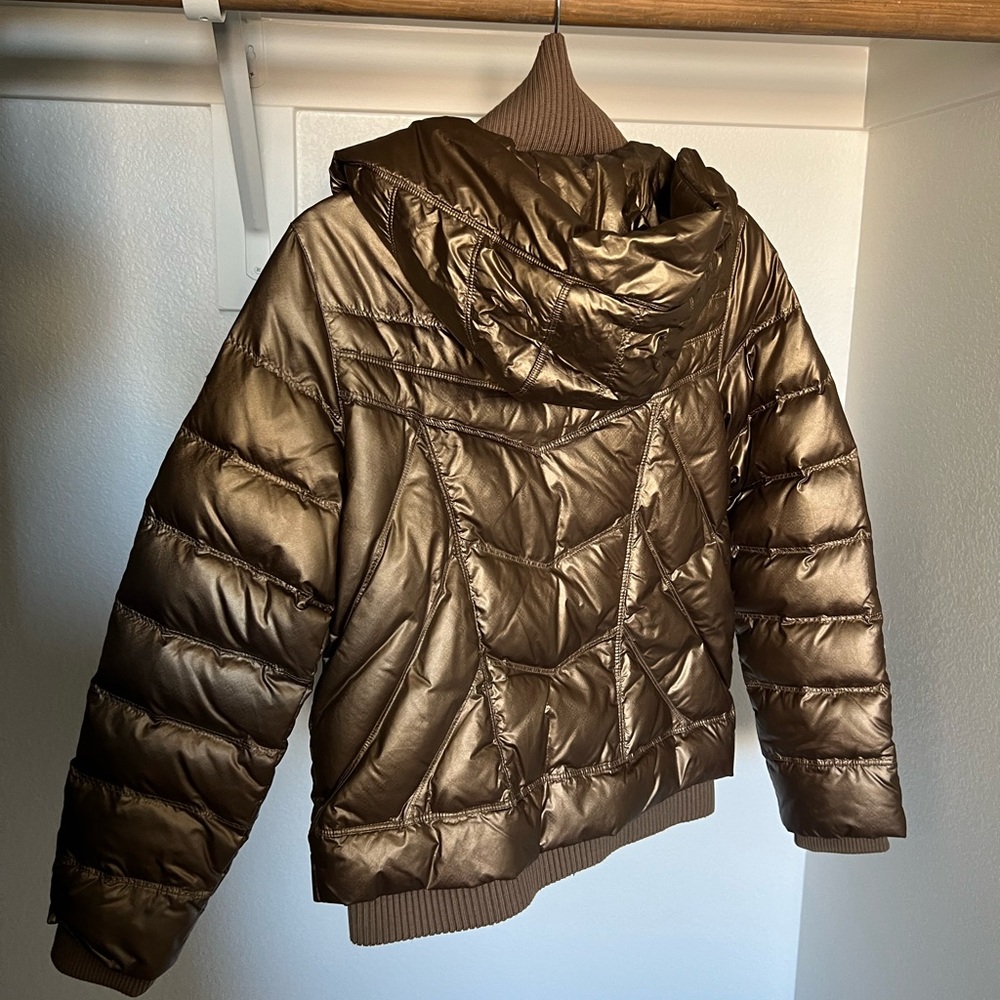 Cropped puffer jacket - Picture 5 of 6